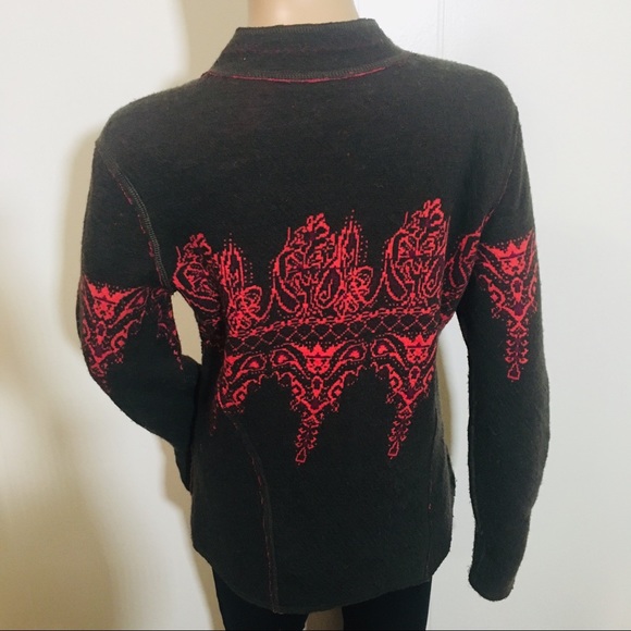 Free People Wool Fitted Sweater Jacket - Picture 3 of 5